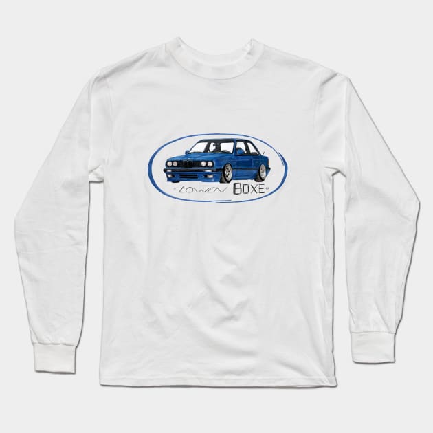 BMW E30 Long Sleeve T-Shirt by JRWorks_